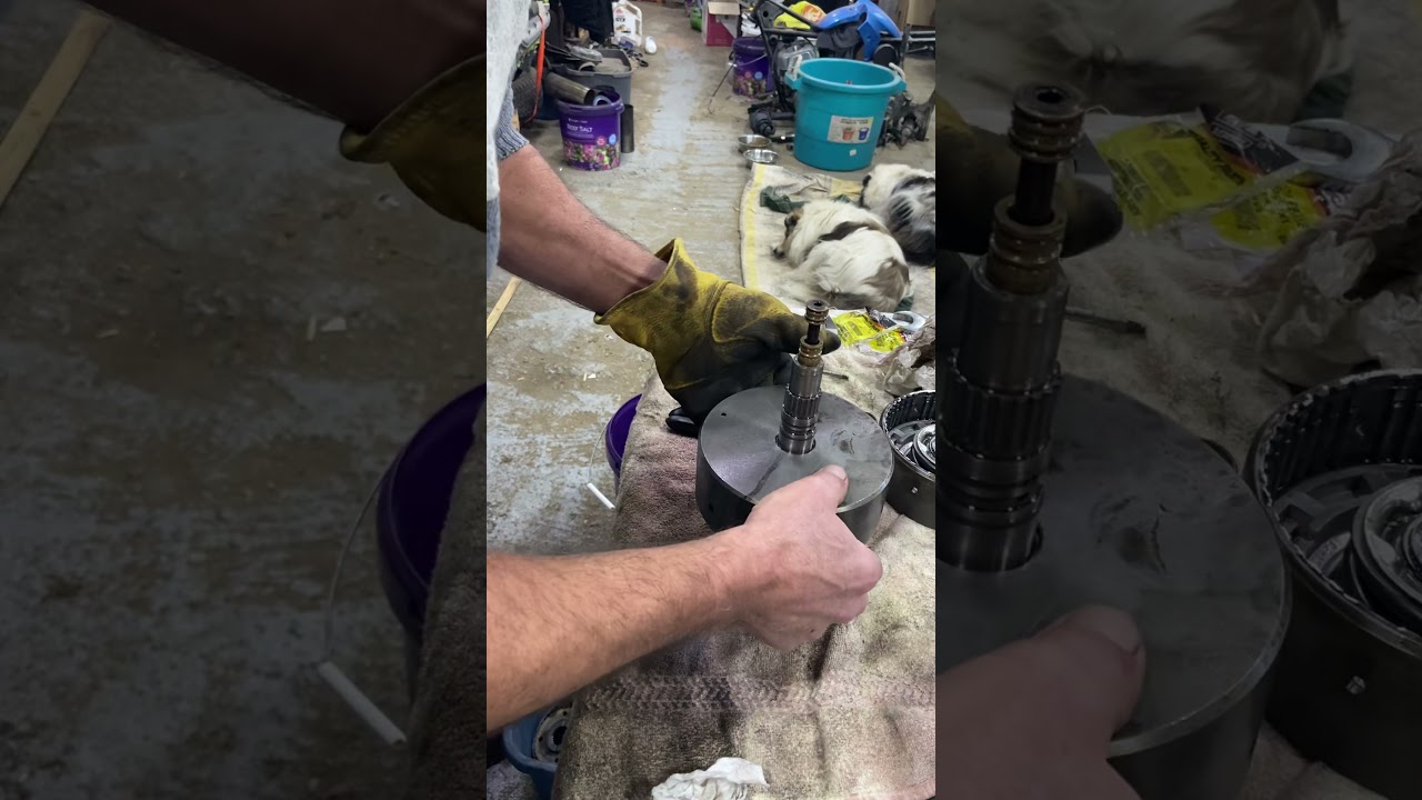 MF50A Cutch Pack/Input Shaft Reassembly