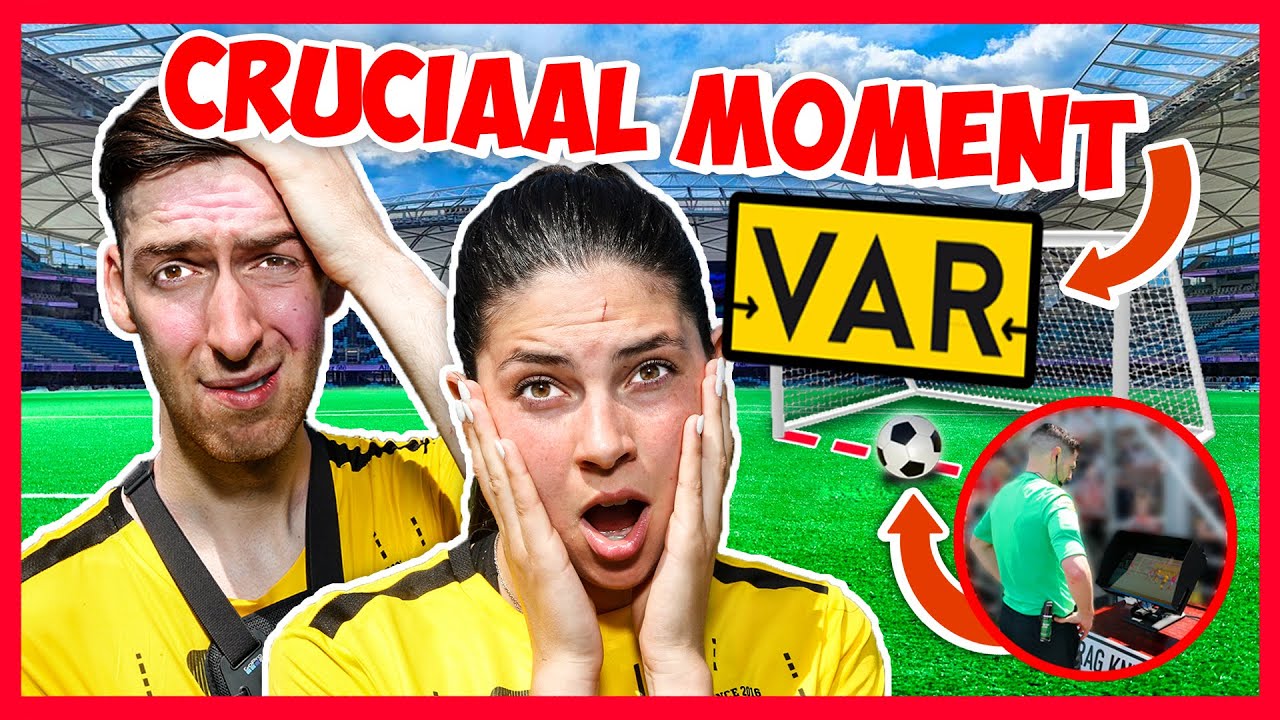 CRUCIAAL VAR MOMENT MET CELINE & MICHIEL.