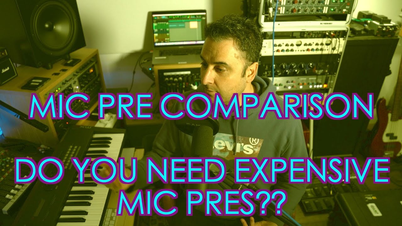 Which is the Best Mic Pre Amp for recording vocals? - Studio Chat