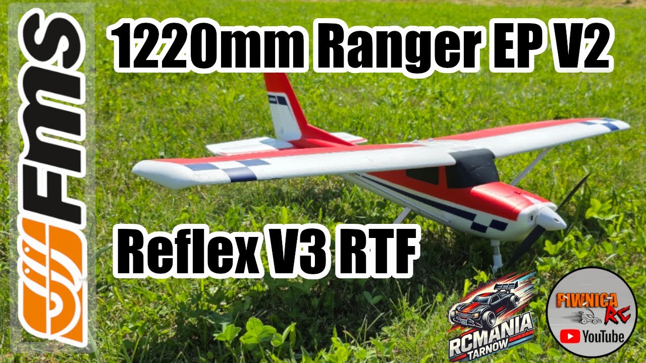 JA LATAM !! 😁😋 - UNBOXING SKŁADANIE I PIERWSZY LOT - FMS 1220mm Ranger EP V2 With Reflex V3 RTF