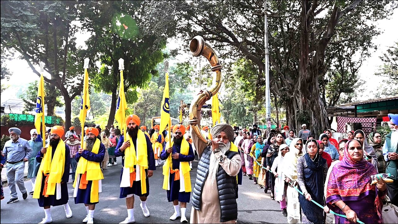 श्री गुरु तेग बहादुर साहिब जी के 350वें शहीदी दिवस पर चंडीगढ़ में नगर कीर्तन