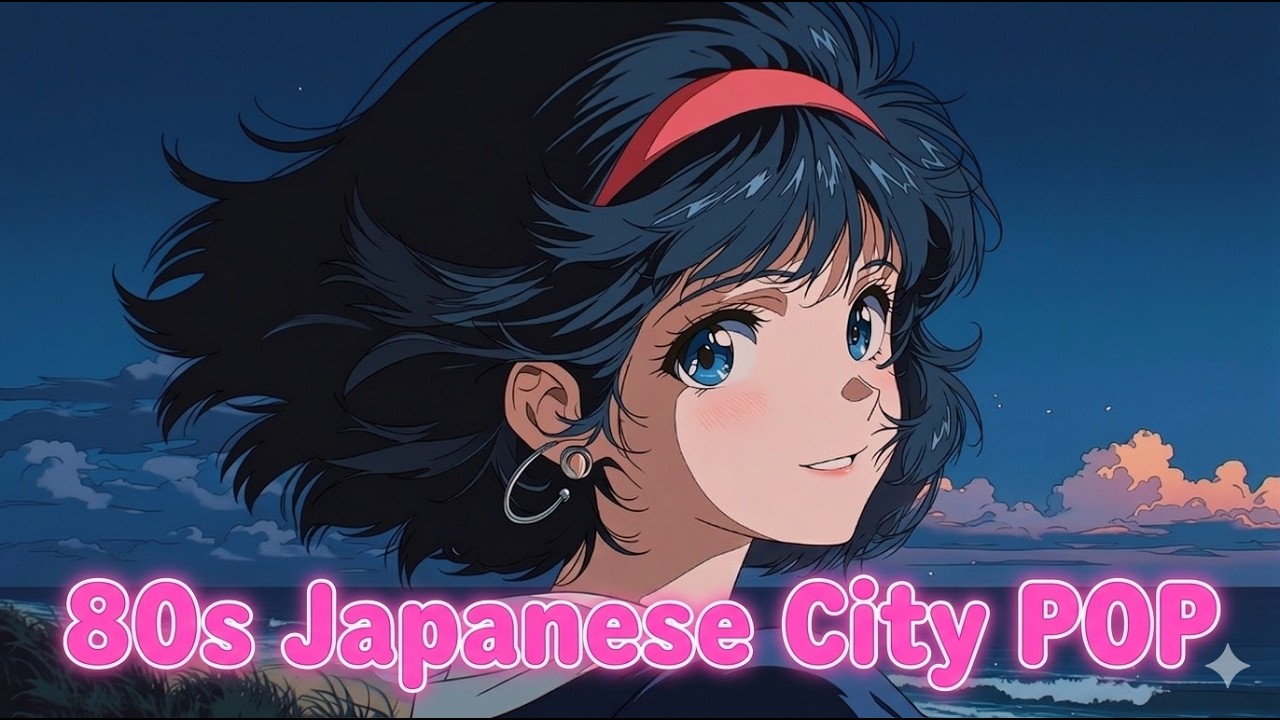 【作業用BGM】エモい夜のドライブに。80s Japanese City Pop プレイリスト / 80年代レトロ