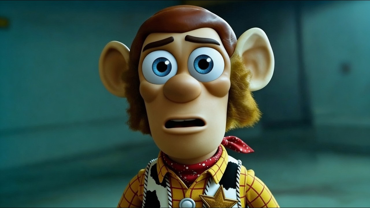 Toy Story 3 but it's ruined by AI