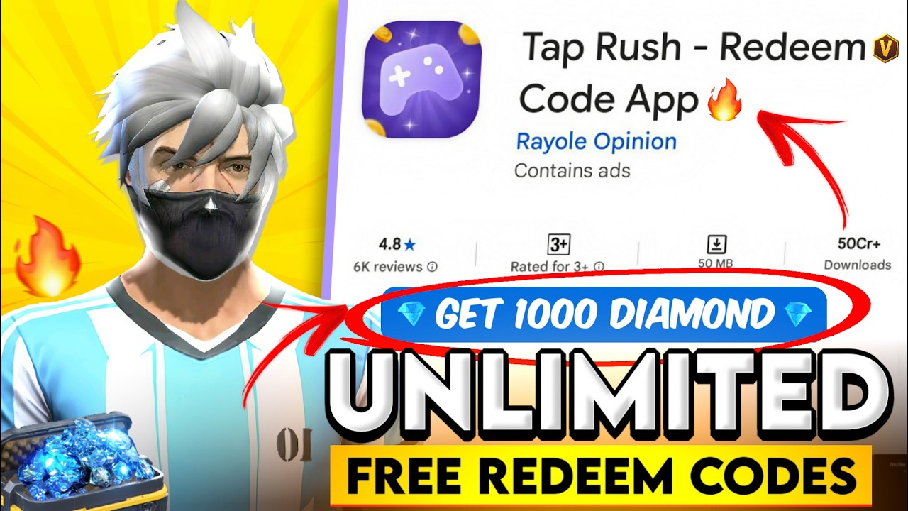 I Tried 100 Redeem Code Apps For Free Diamond 🤑 | Viral Redeem Code videos Trick