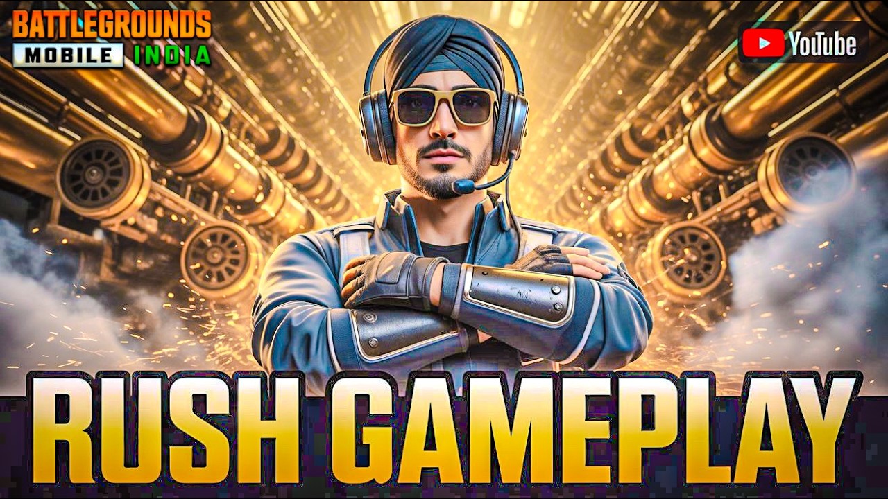 | RUSHGAMEPLAY ONLY | BGMI LIVE | ROBIN X JOD LIVE