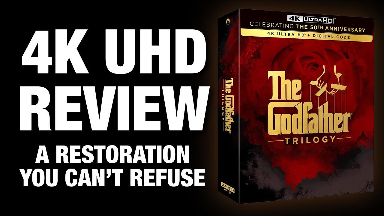 ОБЗОР ТРИЛОГИИ «КРЕСТНЫЙ ОТЕЦ» 4K UHD BLU-RAY | ПОТРЯСАЮЩЕЕ ВОССТАНОВЛЕНИЕ