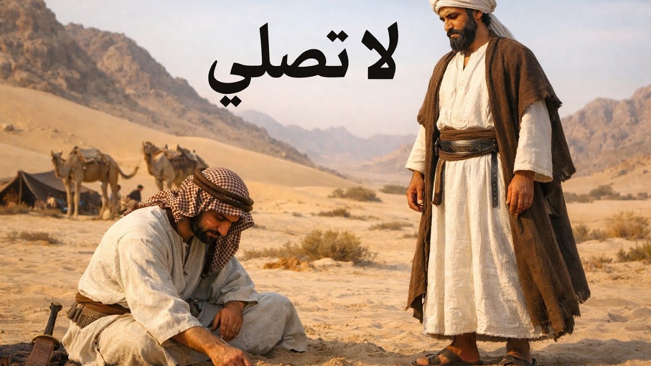 عمر بن الخطاب يجهل حكم التيمم.  عمار علي يقع في يد ابو كريم