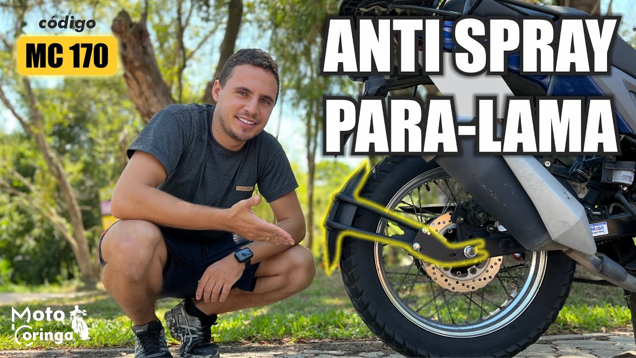 Um dos melhores anti spray/para-lama traseiro para moto (MC170)