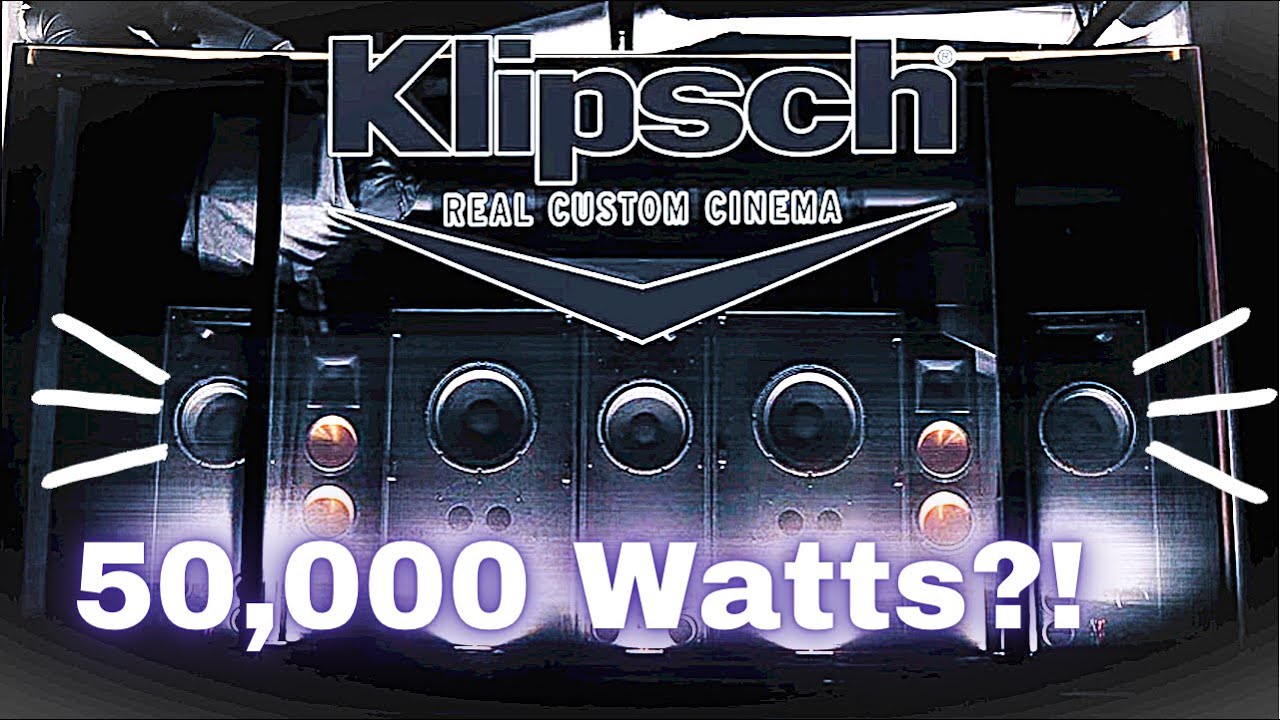 9.3.6 Klipsch Real Custom Cinema | 8K Home Theater Showroom Tour 2022 RCC-122  RCC-112  RCC-102