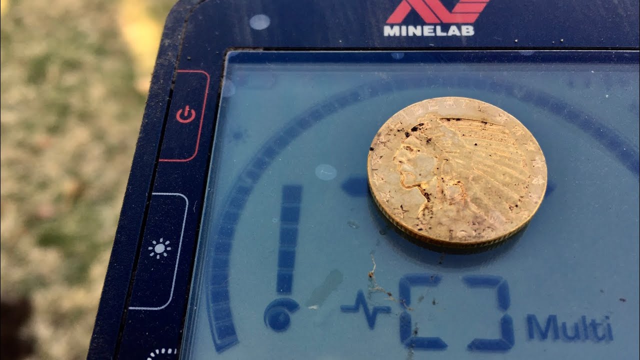 Minelab Equinox 800 Finds Gold Coin