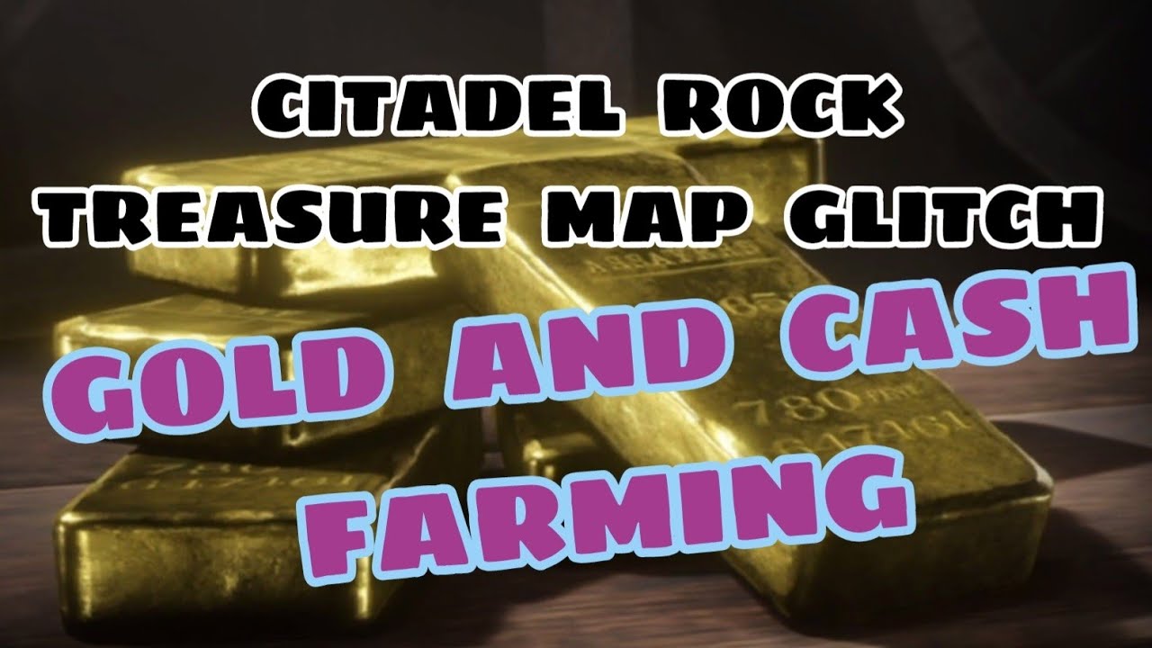 CITADEL ROCK TREASURE MAP GLITCH - RDR2 ONLINE GOLD AND CASH FARMING