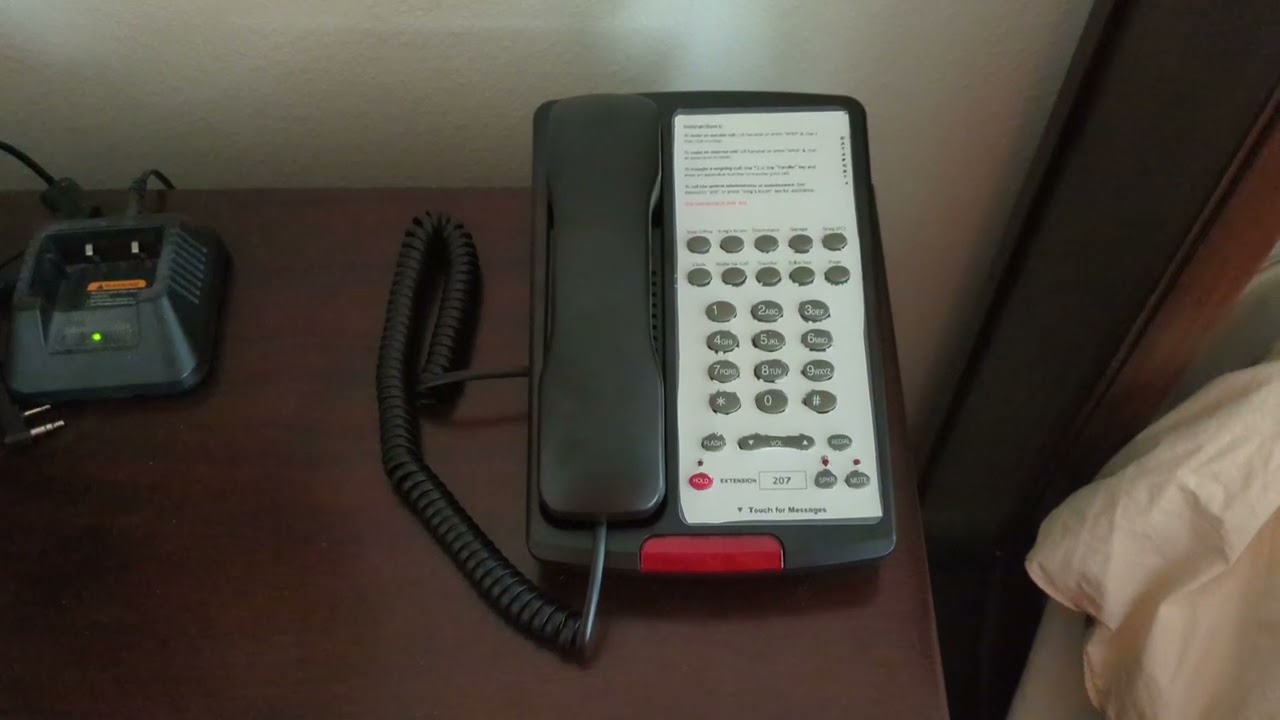 Cetis/Scitec Aegis 10S-08 hotel phone ringing