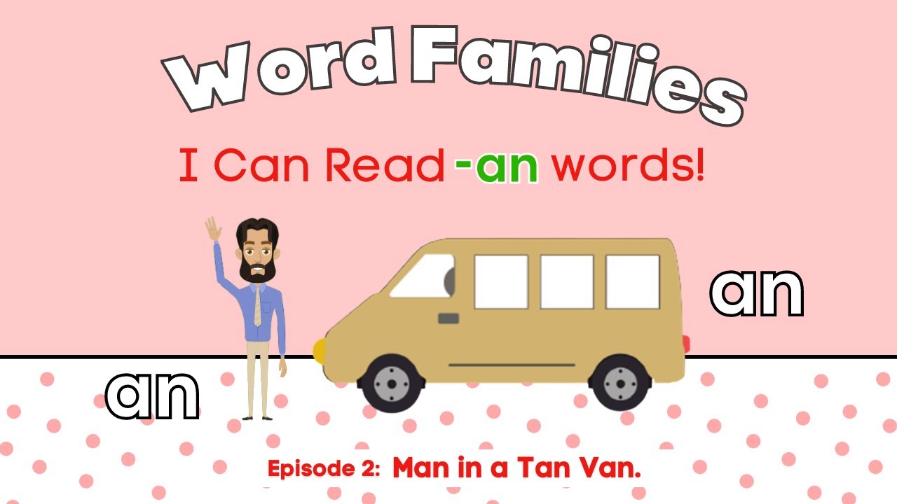 PRACTICE READING WITH -AN WORDS/ -AN WORD FAMILY/ READ -AN WORDS