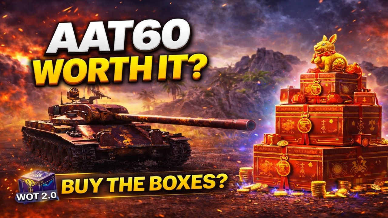 AAT60 GOOD WIN?! 🎁 Lunar Boxes Surprise | WOT 2.0 Replay