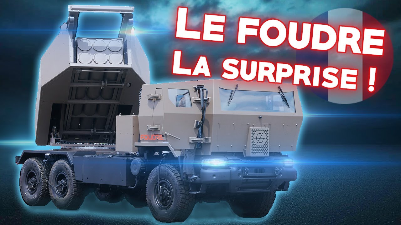 La surprise du FOUDRE, le projet de lance-roquettes 100% Français et souverain. Le HIMARS Français.