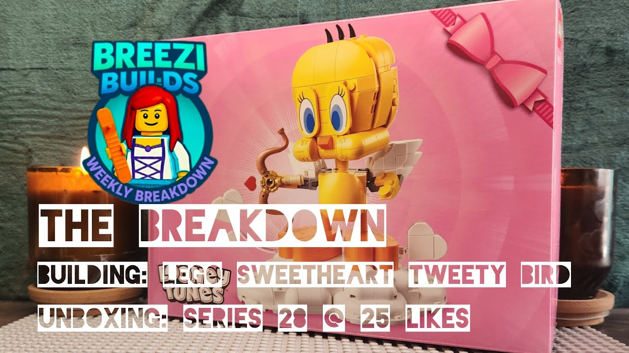 Breezi's Builds ❤️Valentines Day❤️ Breakdown: Looney Tunes Tweety #lego #looneytunes #legocommunity