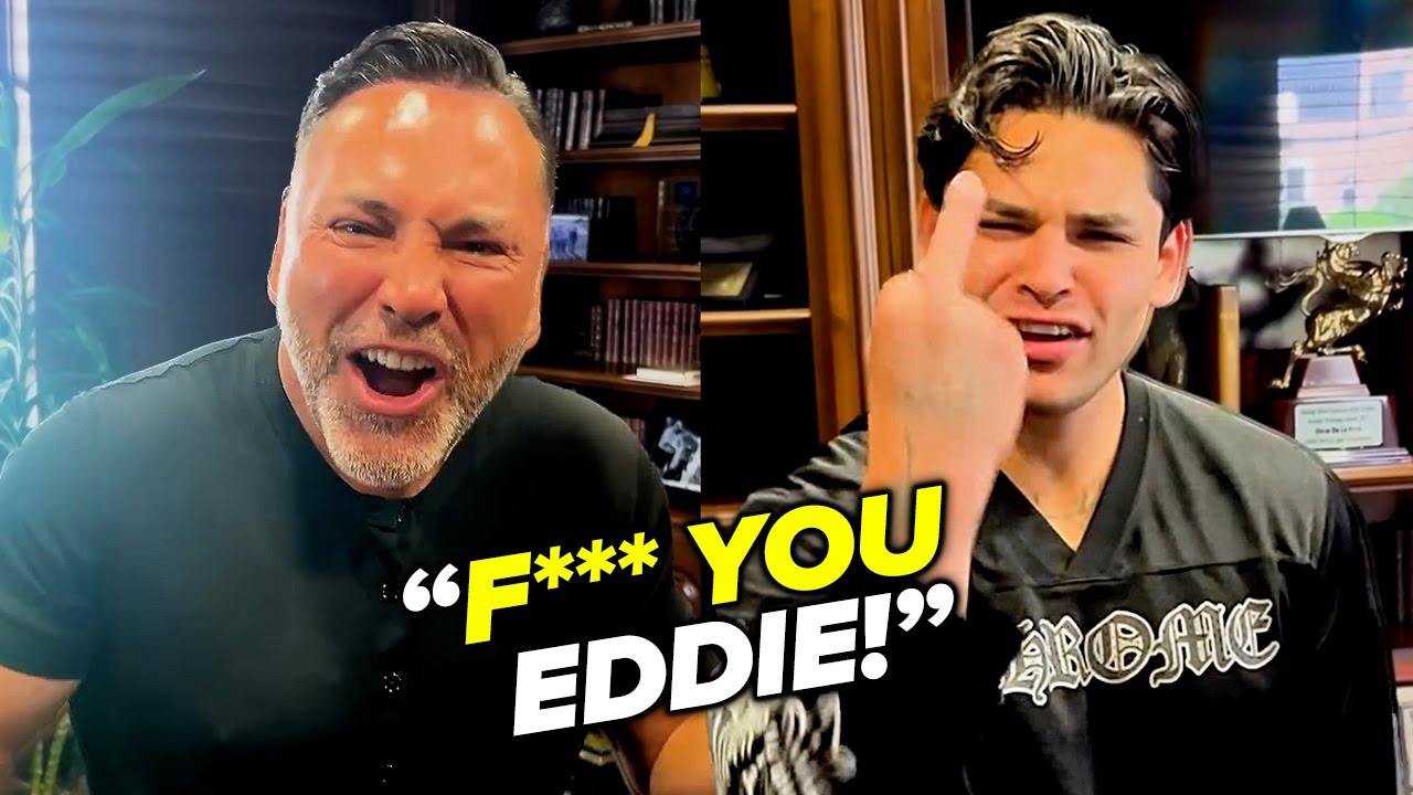 De La Hoya & Ryan Garcia team up for EPIC CLAP BACK on 