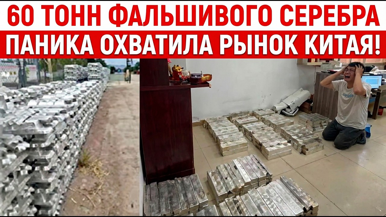 ШОК В ШЭНЬЧЖЭНЕ: 60 тонн фальшивого серебра, золото из мусора и крах доверия!