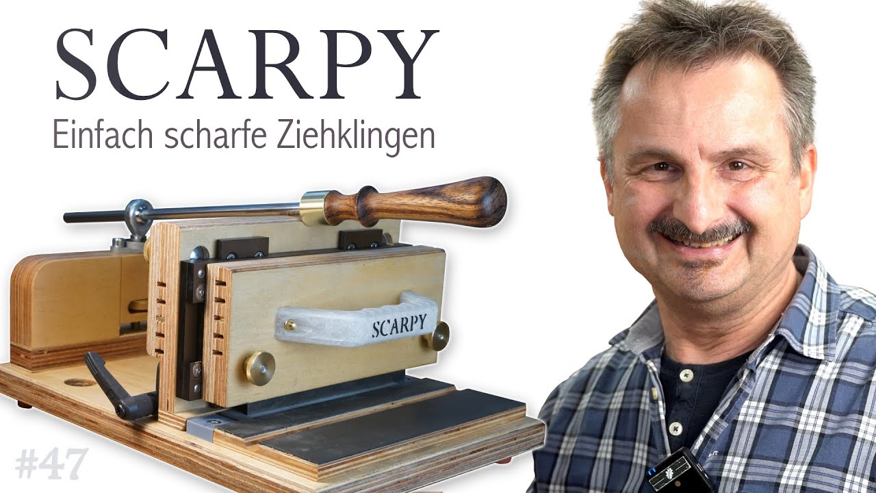 🌶️ Echt scharf! Ziehklingen sicher & effektiv sch&auml;rfen mit SCARPY 🛠