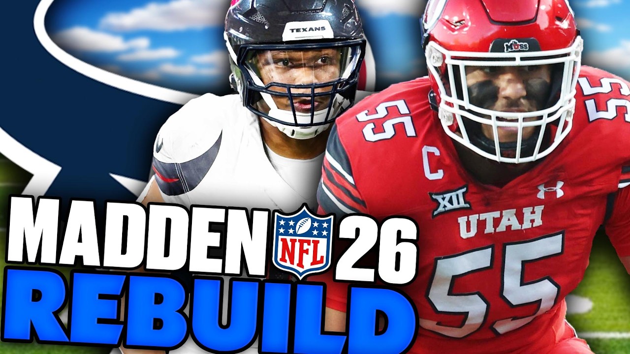 The Texans Trade Up For The Steal of The Draft! Rebuilding The Houston Texans on Madden 26 Franchise