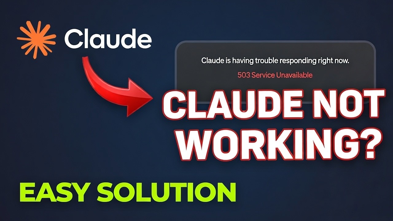 🚨 Claude Not Working? Here's The Fix! (Easy Solution 2026)