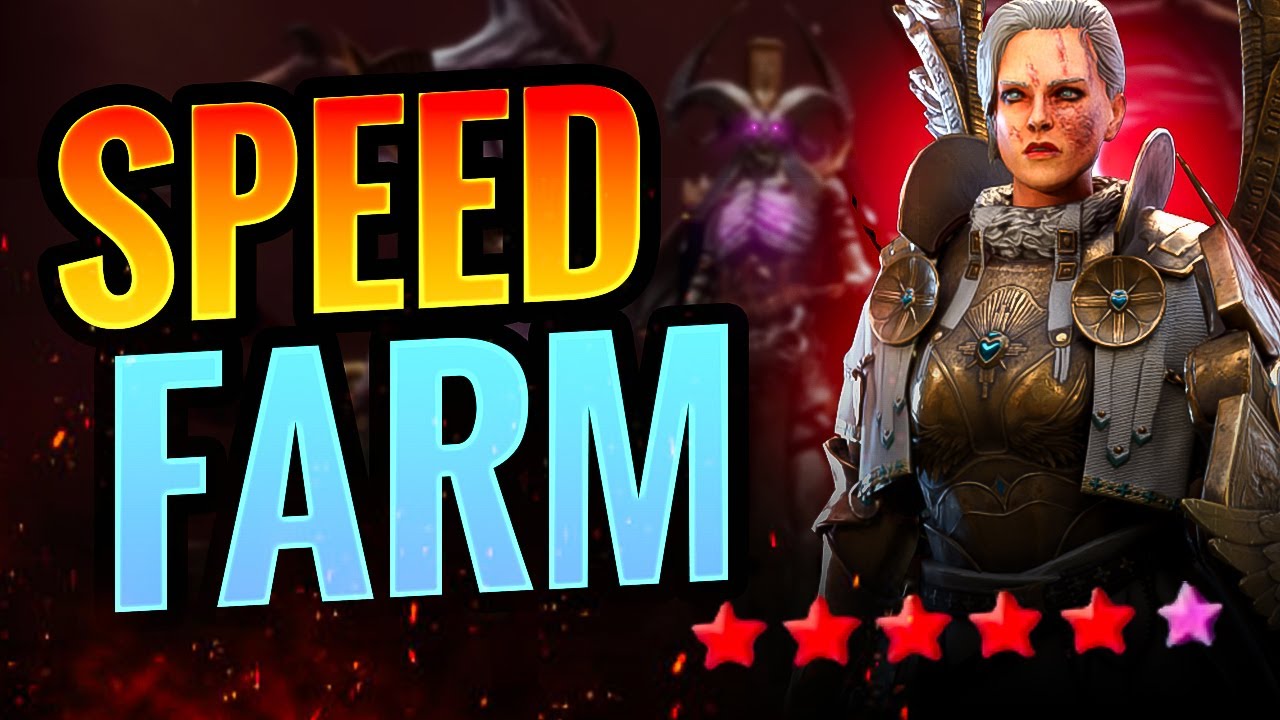 UNDER 200 SPEED 100% RECORD SAND DEVIL 25 | Raid: Shadow Legends