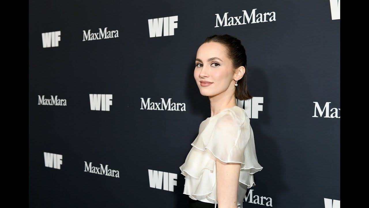 Maude Apatow, 2025 WIF MaxMara Face of The Future Honoree, Presented by Maria Giulia Maramotti