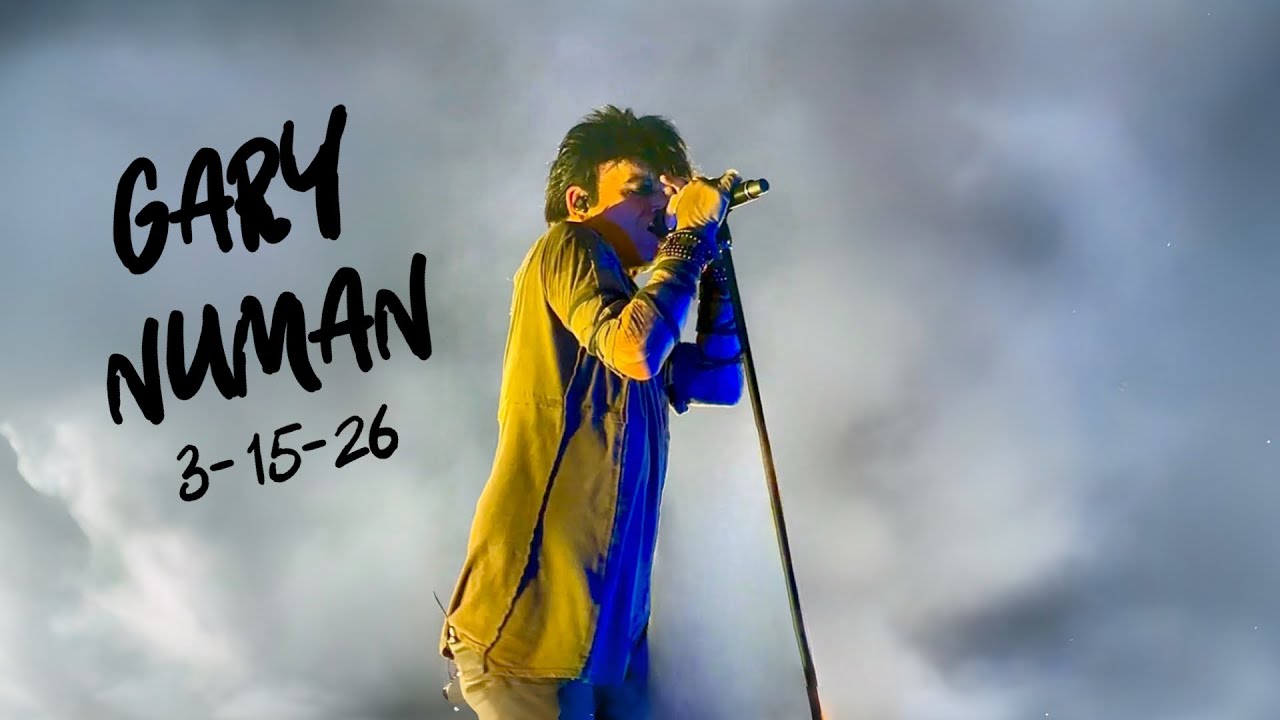 GARY NUMAN - LIVE AT THE QUEEN - WILMINGTON, DE 3-15-26 | INDUSTRIAL & ELECTRONIC ROCK! 😎🎸