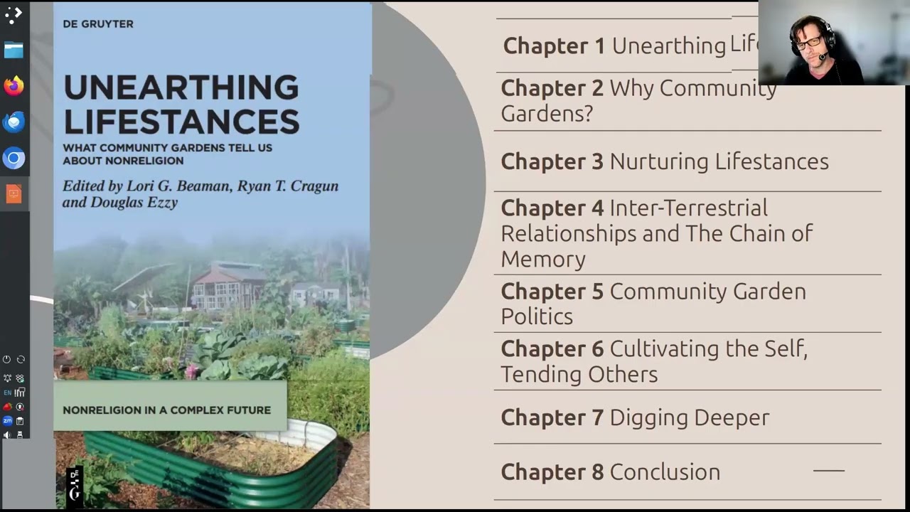 Book Launch: Unearthing Lifestances: What Community Gardens Tell Us About Nonreligion