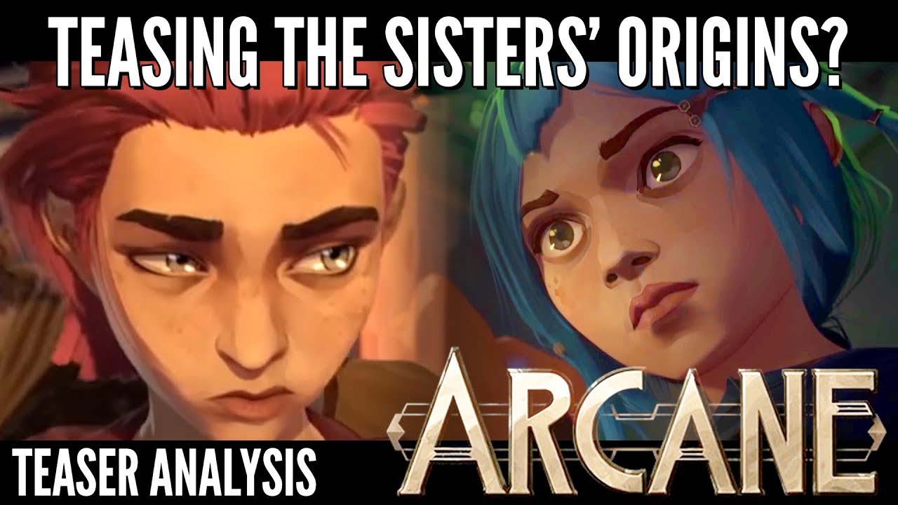 The Jinx and Vi origin story || ARCANE teaser analysis/breakdown