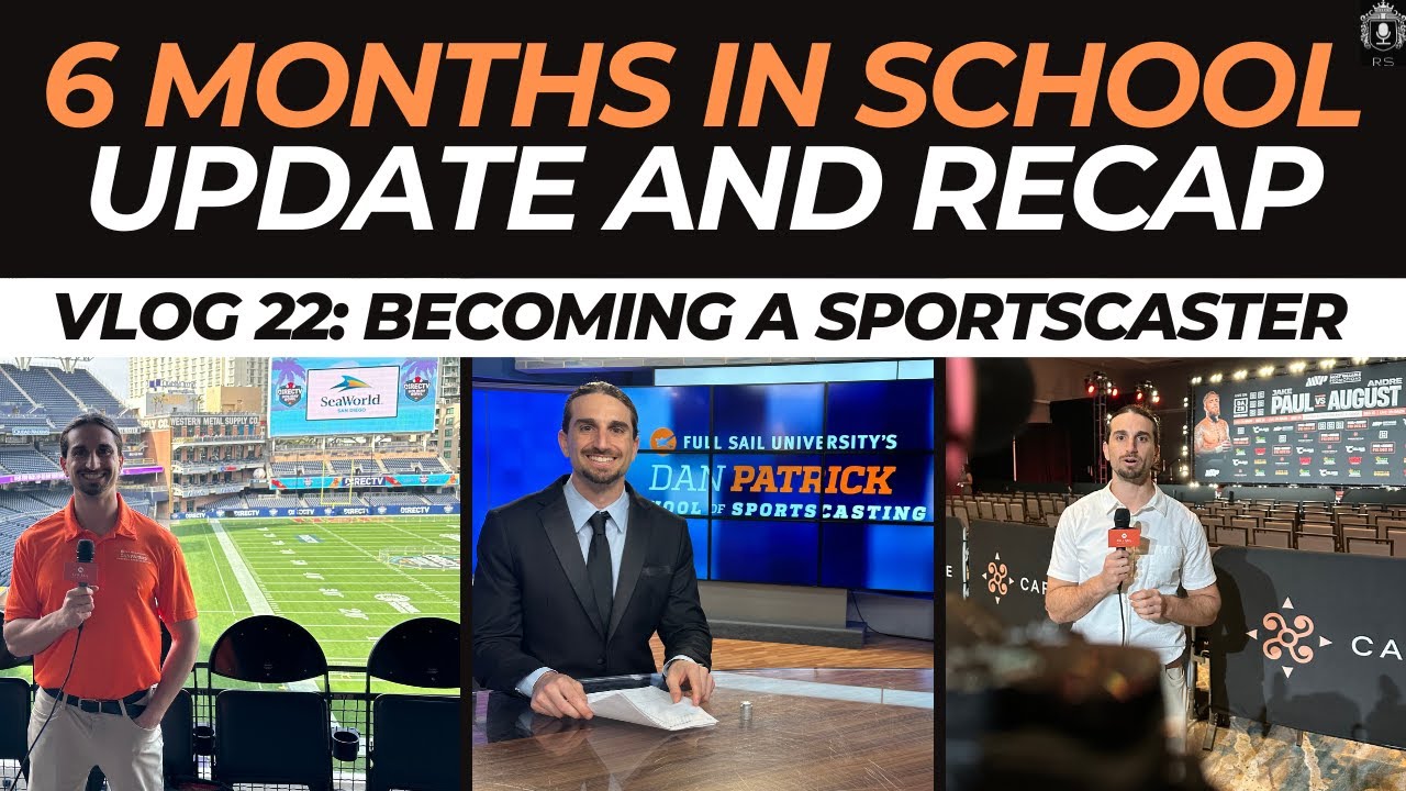 Full Sail 6 Month Sportscasting Degree Update | Becoming a Sportscaster Vlog 22