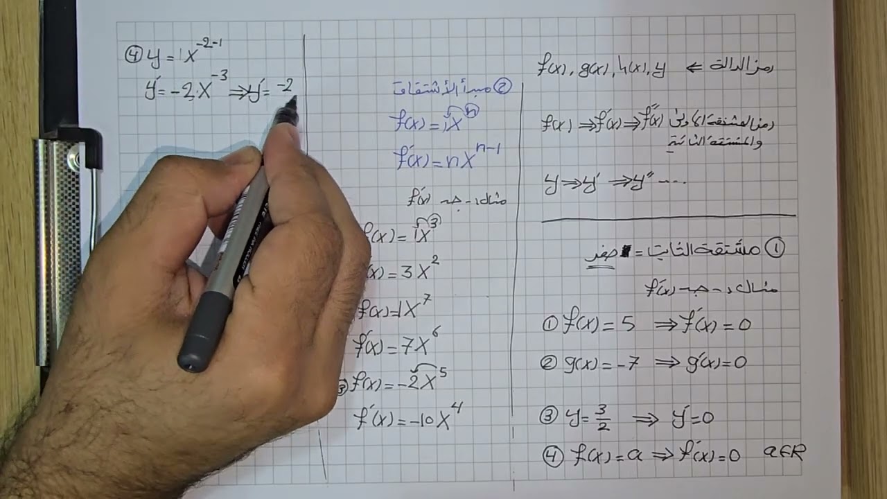 القاعدة الأولى والثانية من قواعد الأشتقاق