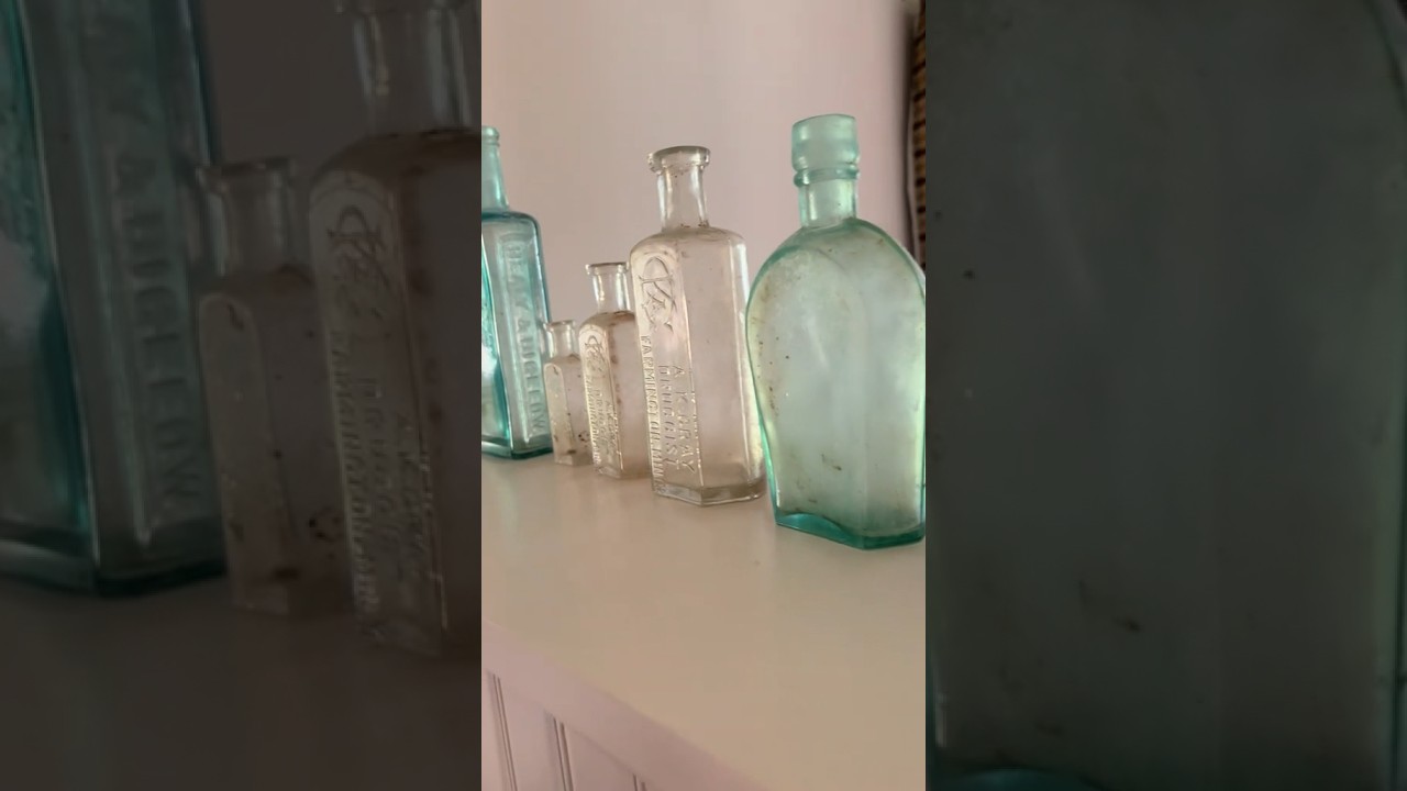 Old bottles RESCUED from destruction! #history