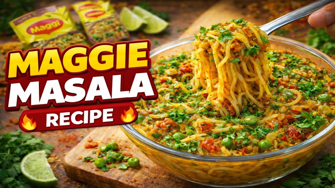 5 मिनट में मसालेदार मैगी | Maggi Masala Recipe Indian Style #maggirecipe #instantrecipe #food 