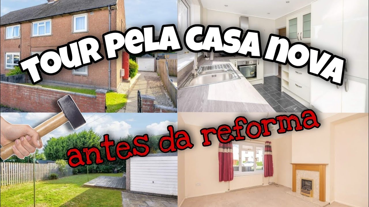 Tour pela casa nova - Antes da Reforma.