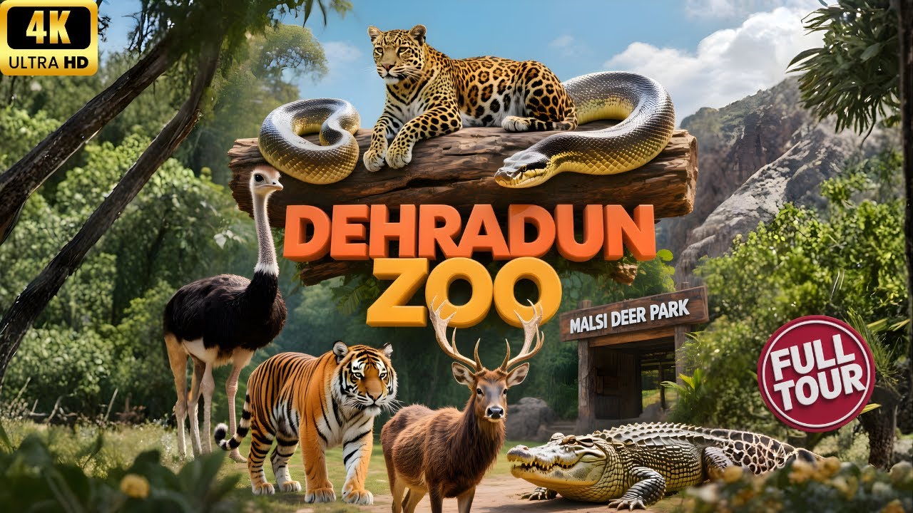 Exploring DEHRADUN ZOO With Family | Wildlife In Malsi Deer Park | देहरादून चिड़ियाघर Full Tour Vlog