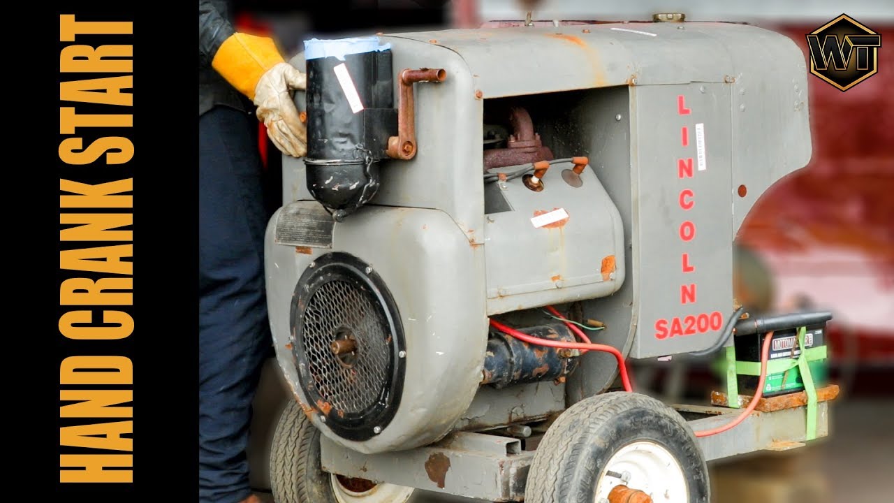 1947 LINCOLN SA 200 PIPELINER JR  WELDING MACHINE