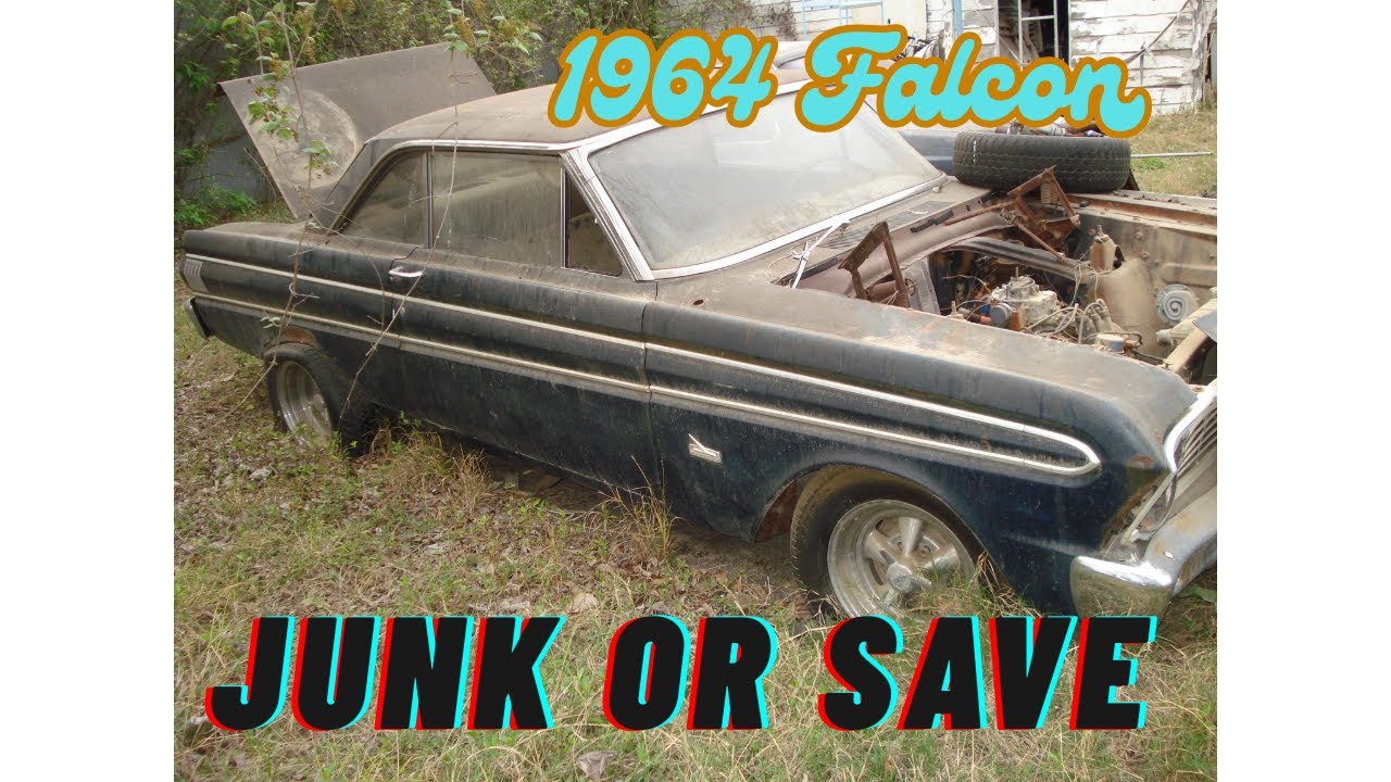 Abandoned 1964 Falcon Futura 2 door Hardtop V8 Walk-Around