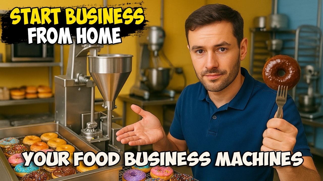 10 Food-Making Machines to Start a Small Food Business from Home 💰🍩