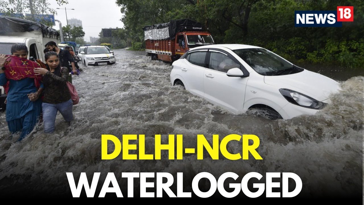 Delhi NCR Rain LIVE Updates: Morning Mayhem In Delhi As Thunderstorm & Heavy Rain Hits Region