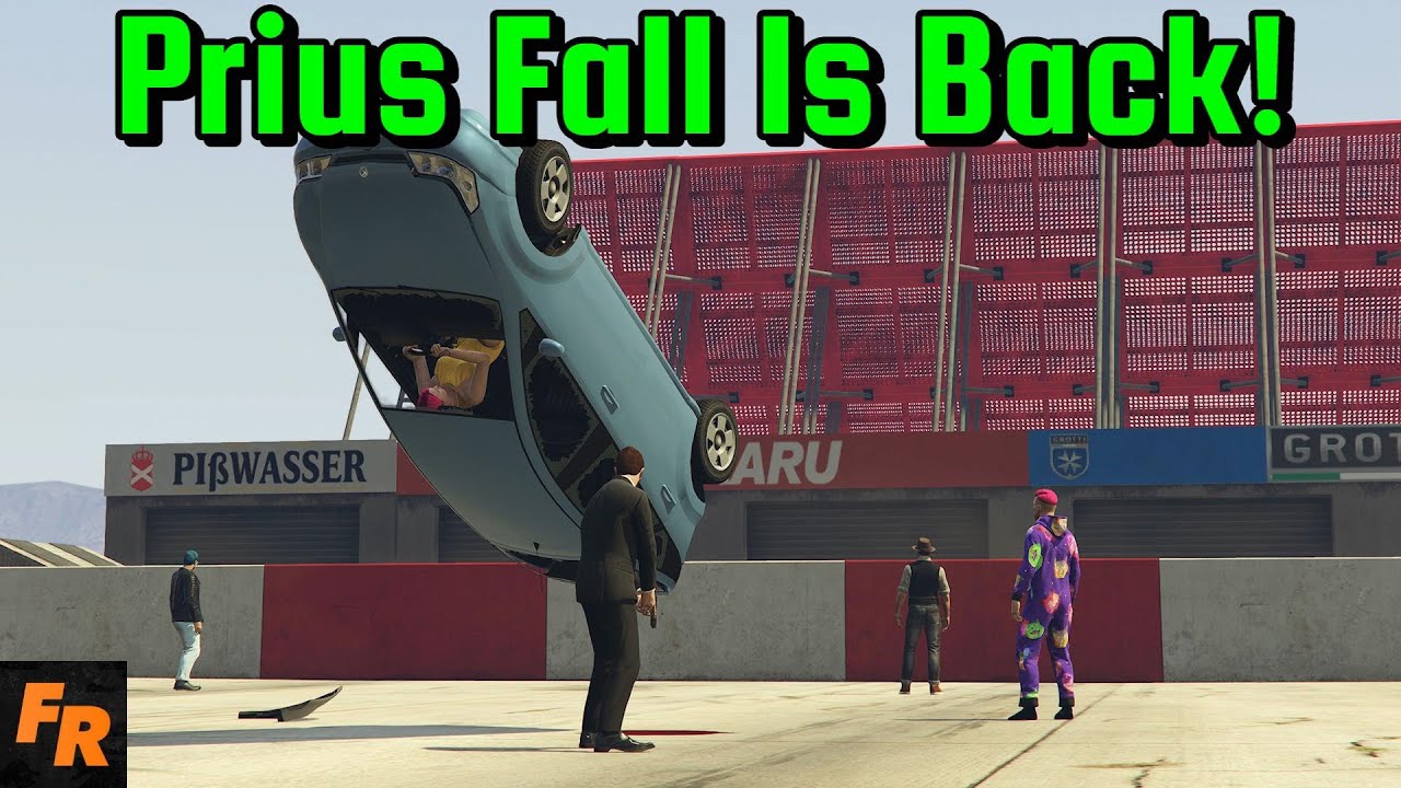 Prius Fall Is Back! - Gta 5 Challenge