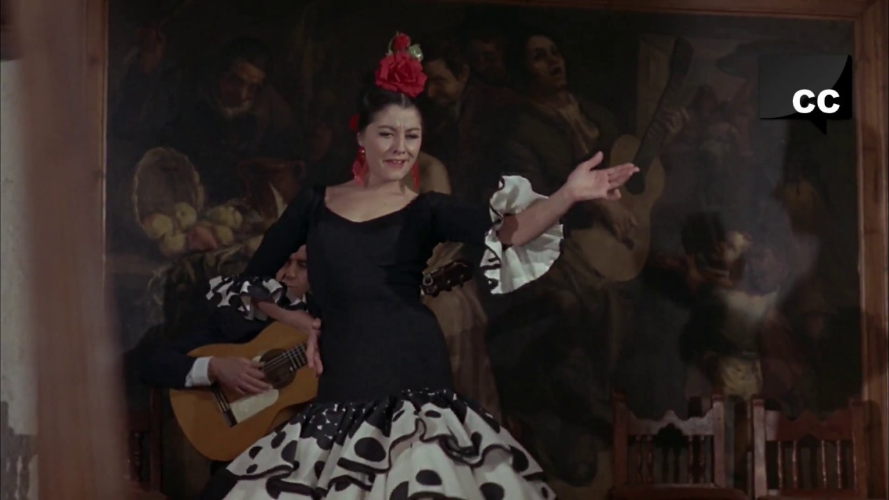 MIGUEL MARTÍN Y CARMEN ROJAS (ALEGRÍAS) FRAGMENTO DE LA PELÍCULA LOS CELOS Y EL DUENDE.
