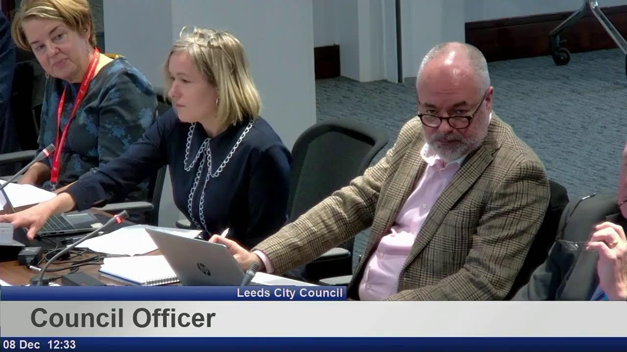 Leeds City Council - Environment, Housing &Communities Scrutiny board - 9th December 2025