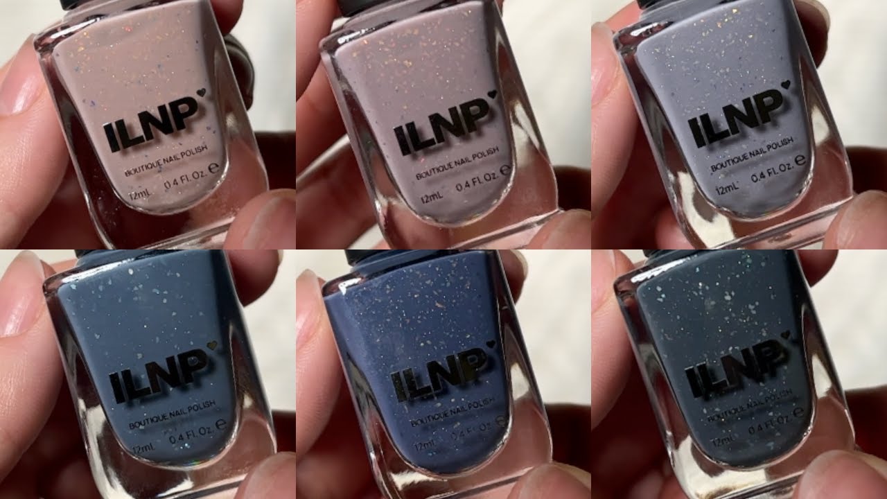 ILNP — Коллекция Overcast | Образцы и обзор лаков для ногтей | JESSFACE90