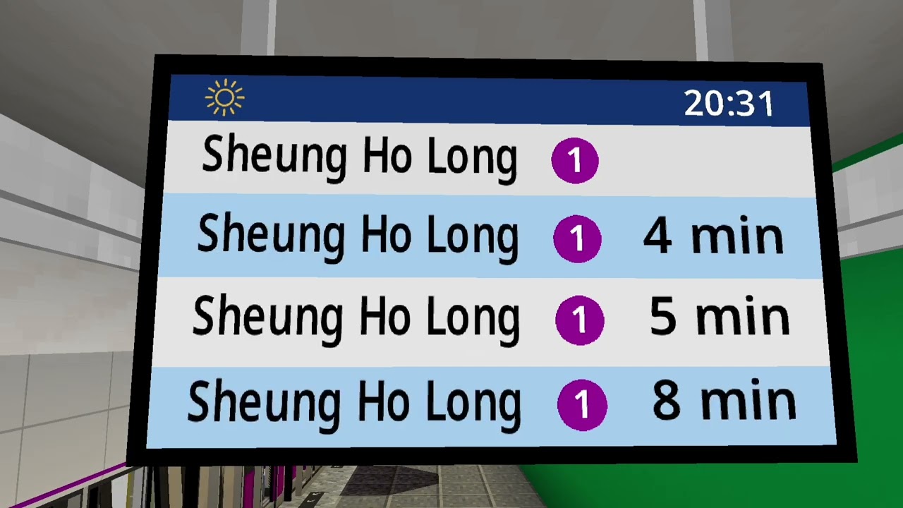 [MTR mod] 動態PIDS測試 Animated PIDS on test