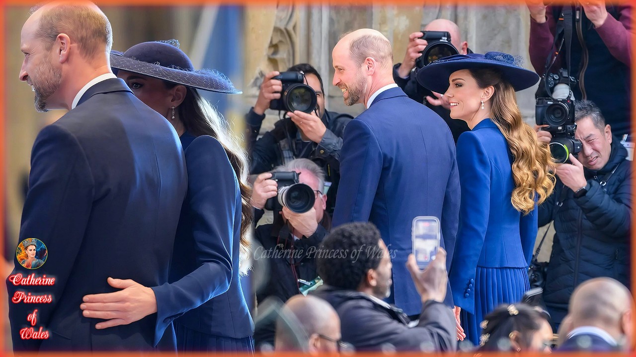 William And Catherine&rsquo;s Sweet Romantic Moment At Commonwealth Day Leaves Royal Fans Delighted