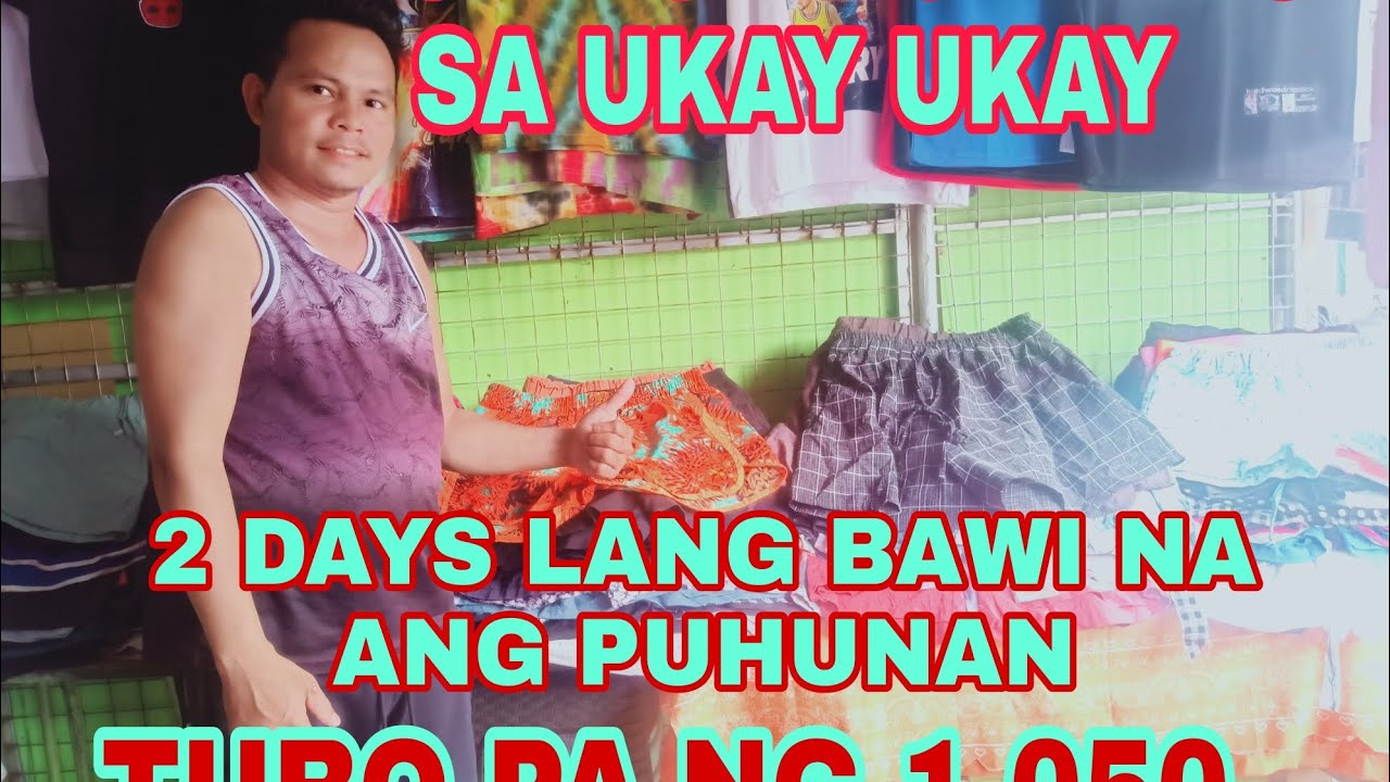 PAST ITEMS SA UKAY UKAY//2DAYS LANG BAWI NA ANG PUHUNAN MAY TUBO KAPA