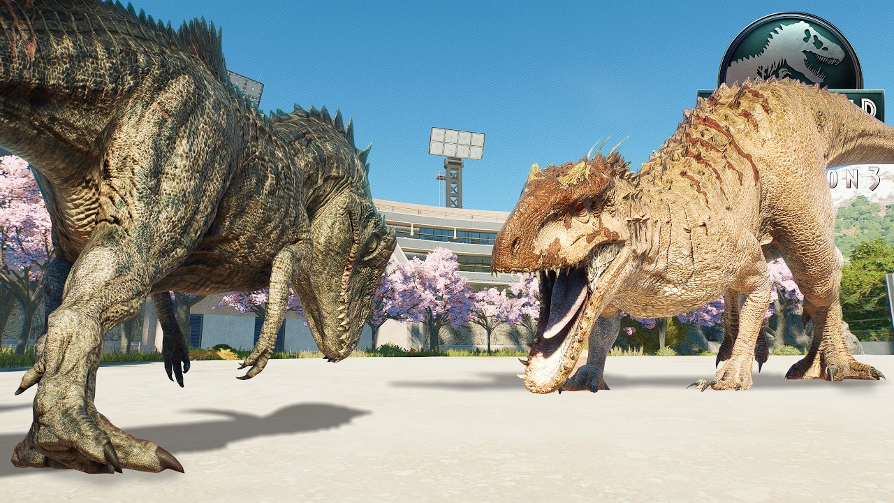 ALL NEW LARGE CARNIVORES BATTLE ROYALE — Jurassic World Evolution 3