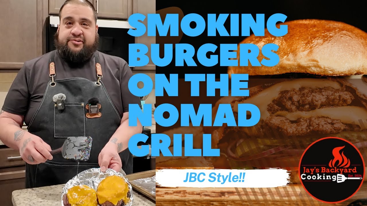 Burgers on the Nomad Grill with the Osmo Pocket 3!