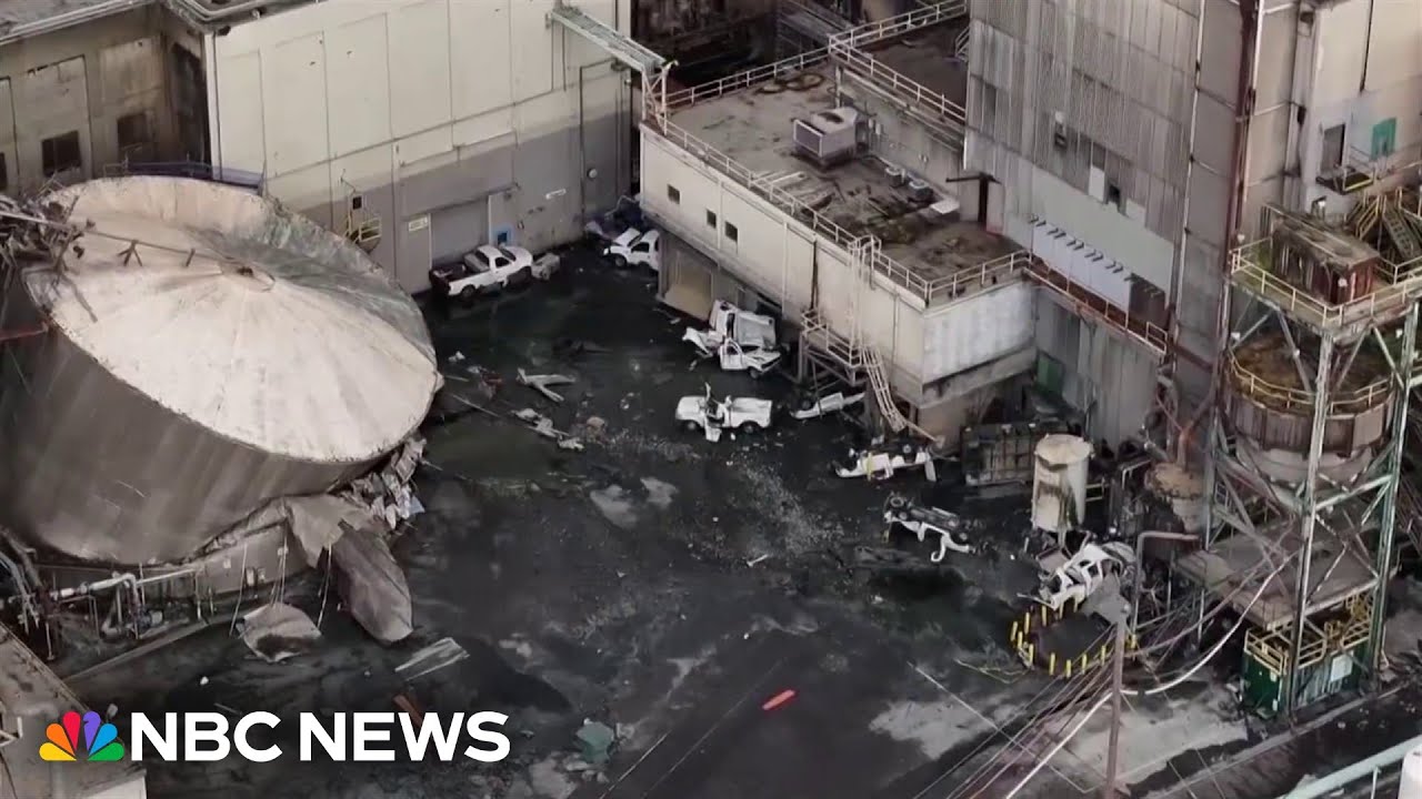 Two people confirmed dead after chemical tank implodes in Washington state